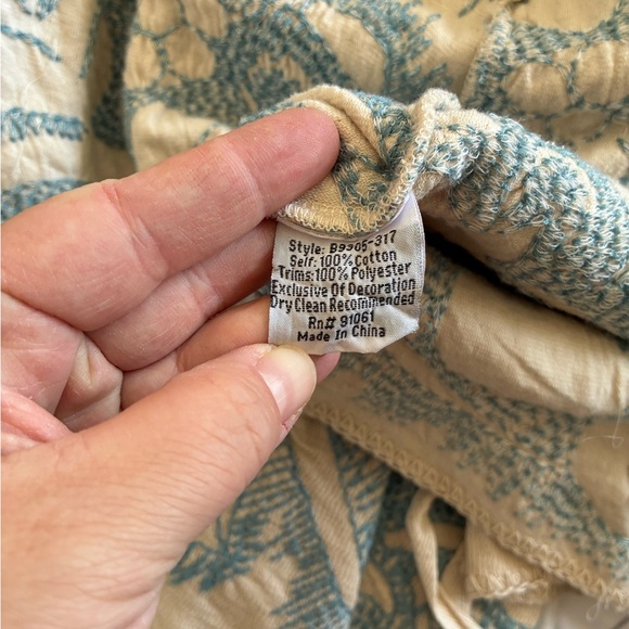 Biya by Johnny Was Embroidered Duster - Picture 7 of 8